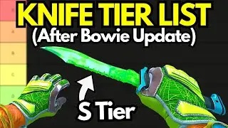 The OFFICIAL CS2 Knife Tier List (After Bowie & Kukri Update)