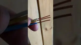 how to quickly twist wires #shorts
