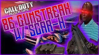 86 GUNSTREAK ON HIJACKED W/ SCAR-H!!! | The Time Comeback Almost Died (͡° ͜ʖ ͡°)