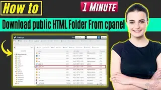 How to download public_html folder from cpanel 2024