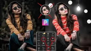 PicsArt Light Bulb Bokeh Effect Photo Editing | Picsart Best Photo Editing Tutorial