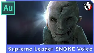 Adobe Audition Tutorial - Make Supreme Leader Snoke voice effect from Star Wars