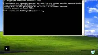 Join to a Domain Using the Command Line in Windows XP