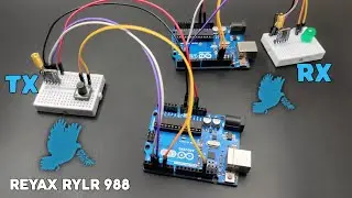 How to interface LoRa module with Arduino | Reyax RYLR998