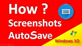 Do you know, You can take Screenshot & Automatically Save it to File with just a Simple shortcut?