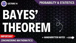 Lec-14: BAYES Theorem | Probability and Statistics | Most Important Topic