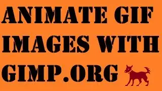Animate GIF images in GIMP