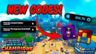 ALL CHESTS LOCATIONS + NEW CODES | ANCIENT RELICS | UNDEAD KINGDOM | Anime Champions Simulator