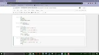 Conditional control structures-(if-else example)-II