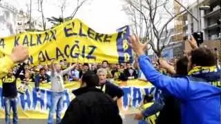 Fenerbahçe | Milyonlarca taraftarın yan yana.