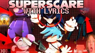 Superscare WITH LYRICS | Pibby Nightmare Evil Cover | ft 