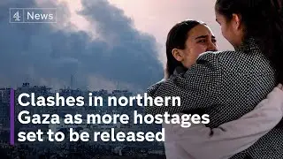 More hostages released as Gaza skirmishes threaten Israel-Hamas ceasefire