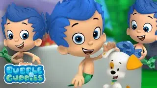 Gil Meets Bubble Puppy For The First Time! 🐶 Full Scene for Kids | Bubble Guppies