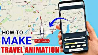 TravelBoast - How to Create Travel Animation on Map 🔥