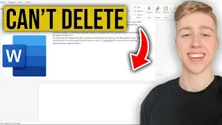 How To Delete A Blank Page In Word You Cant Delete!