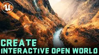 Create a Massive World with Version Control in 25 min - Unreal Engine 5.5 and Gaea 2.0