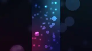 Bokeh Particles Background Animated Video Loop | Copyright-Free | Full HD