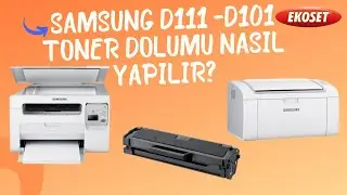 Samsung Mlt-D111 (ML 2020, ML 2070, ML 2165, sCX 3405)  Muadil Toner Dolumu Nasıl Yapılır?