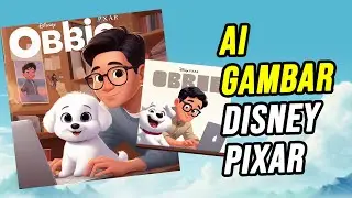 Cara Membuat Gambar Disney Pixar dengan Bantuan AI!