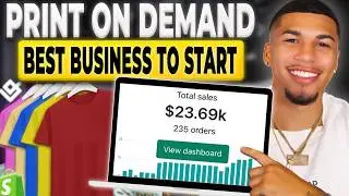 Print On Demand is The BEST Online Business To Start NOW! (HERE'S HOW)