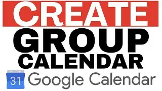 Create a Group Team calendar in Google Calendar