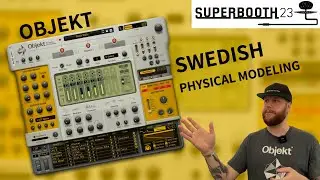 Reason Studios Objekt Physical Modeling Synthesizer First Look | Superbooth 2023