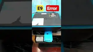 HP ink Tank Wireless 419 E9 Error 
