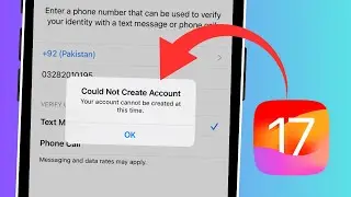 Could Not Create Account Your Account Cannot Be Created At This Time | Apple ID Could Not Create