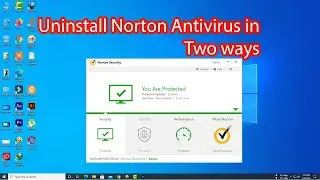 How to uninstall norton antivirus on windows 10