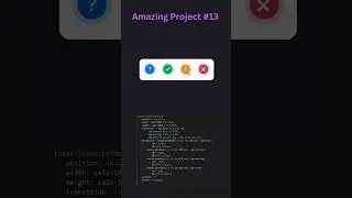 Toast Notification using HTML & CSS 🔥 🤯🤯🤯 #frontenddeveloper #uidesign