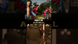 Animal vs Free fire #shorts #ranveerkapur #freefire #creator2creator #viral #youtubeshorts