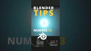 Blender Tip 73 Bloom for Blender 4.2 ✔️ #blender #b3d #blendertutorial #3dart