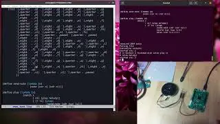 playing a melody on microcontroller using lisp