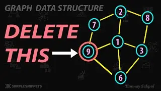 Graph DS - Delete Vertex Graph Operation (C++ Code - Part 7) |  Adjacency List Implementation