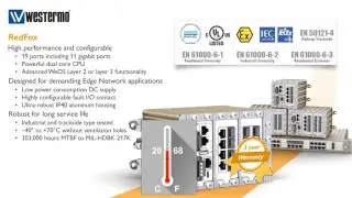 RedFox - A rugged industrial switch, router and firewall in one box