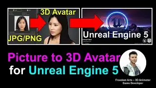 Picture to 3D Avatar for Unreal Engine 5 - Full Tutorial - Character Creator 4 Headshot