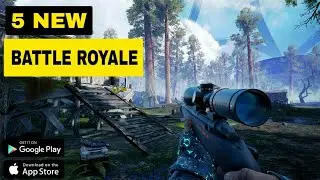 5 New Battle Royale Games 2021 | High Graphics Battle Royale for android/Ios