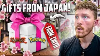 I Was Sent the BEST Yugioh and Pokemon Gifts From Japan!