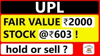 upl share latest news | ₹2000 का stock ₹600 में ! Most risk / reward stock | 