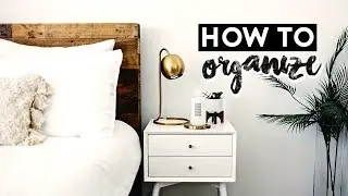 HOW TO STYLE + ORGANIZE YOUR NIGHTSTAND | Nastazsa