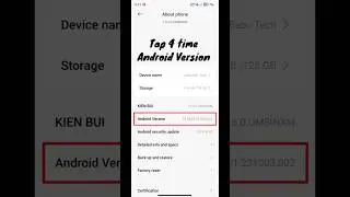 How to check android version | Android version ko check kare 