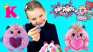 Набор PopPops Pets Питомцы Series 2 Snotz Pets & Slammer Hammer Pets ПопПопс слизь slime DELUXE PACK
