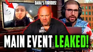 Ariel Helwani LEAKS UFC 300 Main Event & Dana White is PISSED!