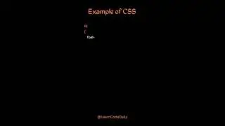 Syntax and Example Of CSS || Learn How to Write CSS 