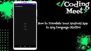 How to Translate Your Android App to Any Language (SO EASY!) in Android Studio Kotlin