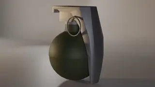 3D Hand Grenade for Game Developers and 3D Designers.