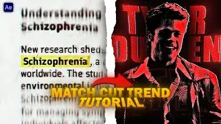 Create the viral Match Cut trend on After Effects