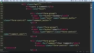 125 Inserting new fields in Front end comment form and testing it   PHP Full Course 2021