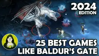 Top 25 BEST RPG Games like Baldur's Gate | 2024 Edition