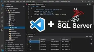 Connect to SQL Server Using Visual Studio Code 2022 and Run SQL Queries (Create Read Update Delete)